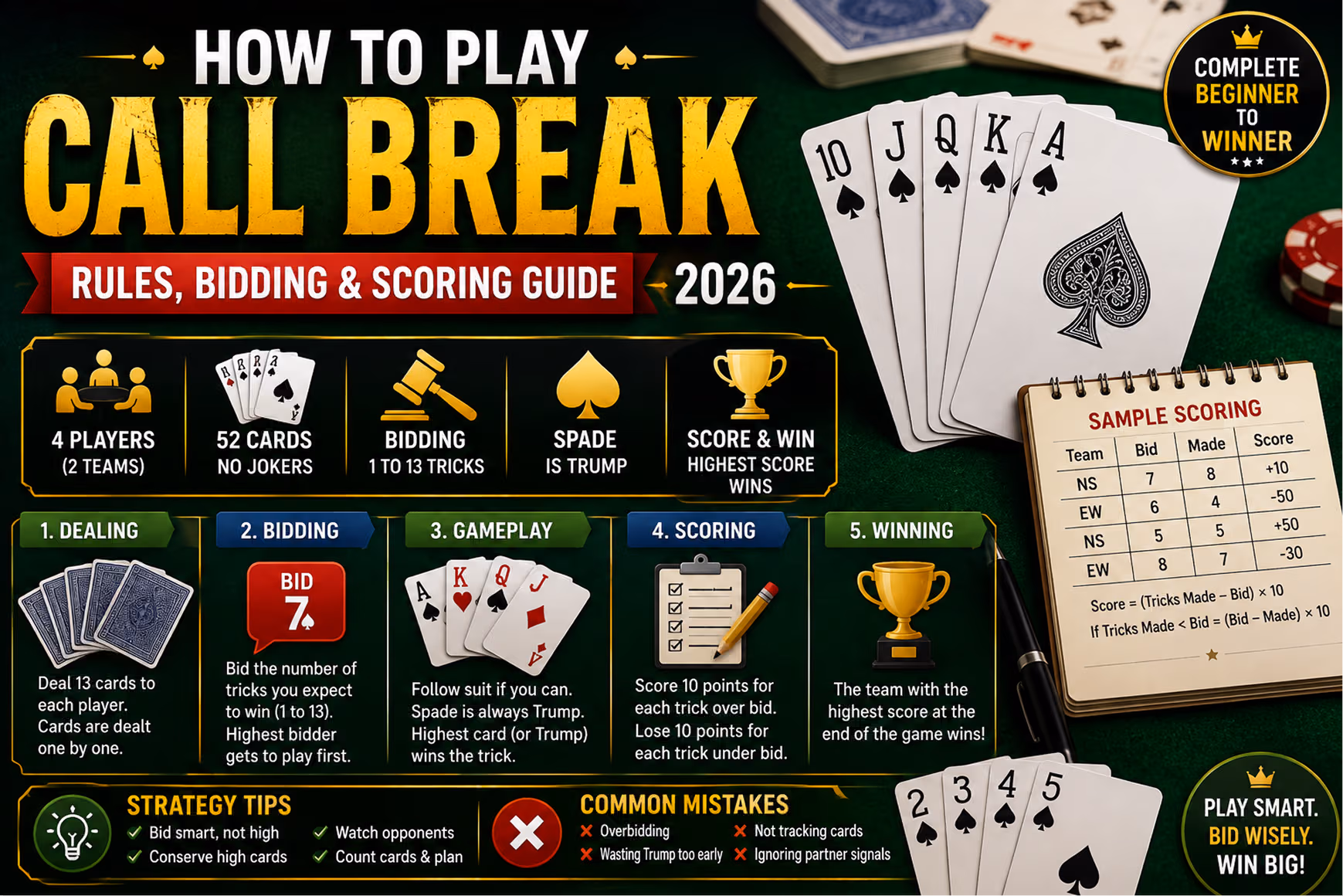 How to Play Call Break