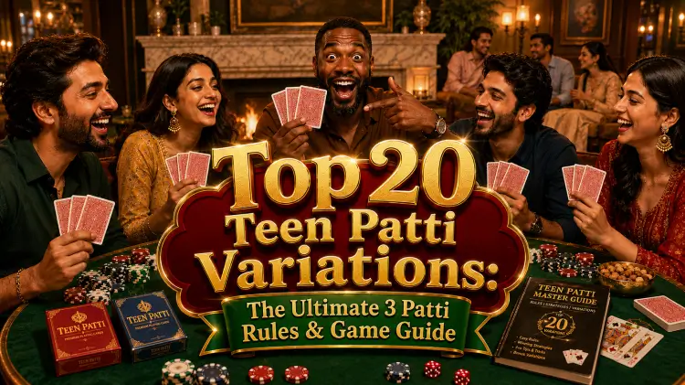 Top 20 Teen Patti Variations: The Ultimate 3 Patti Rules & Game Guide